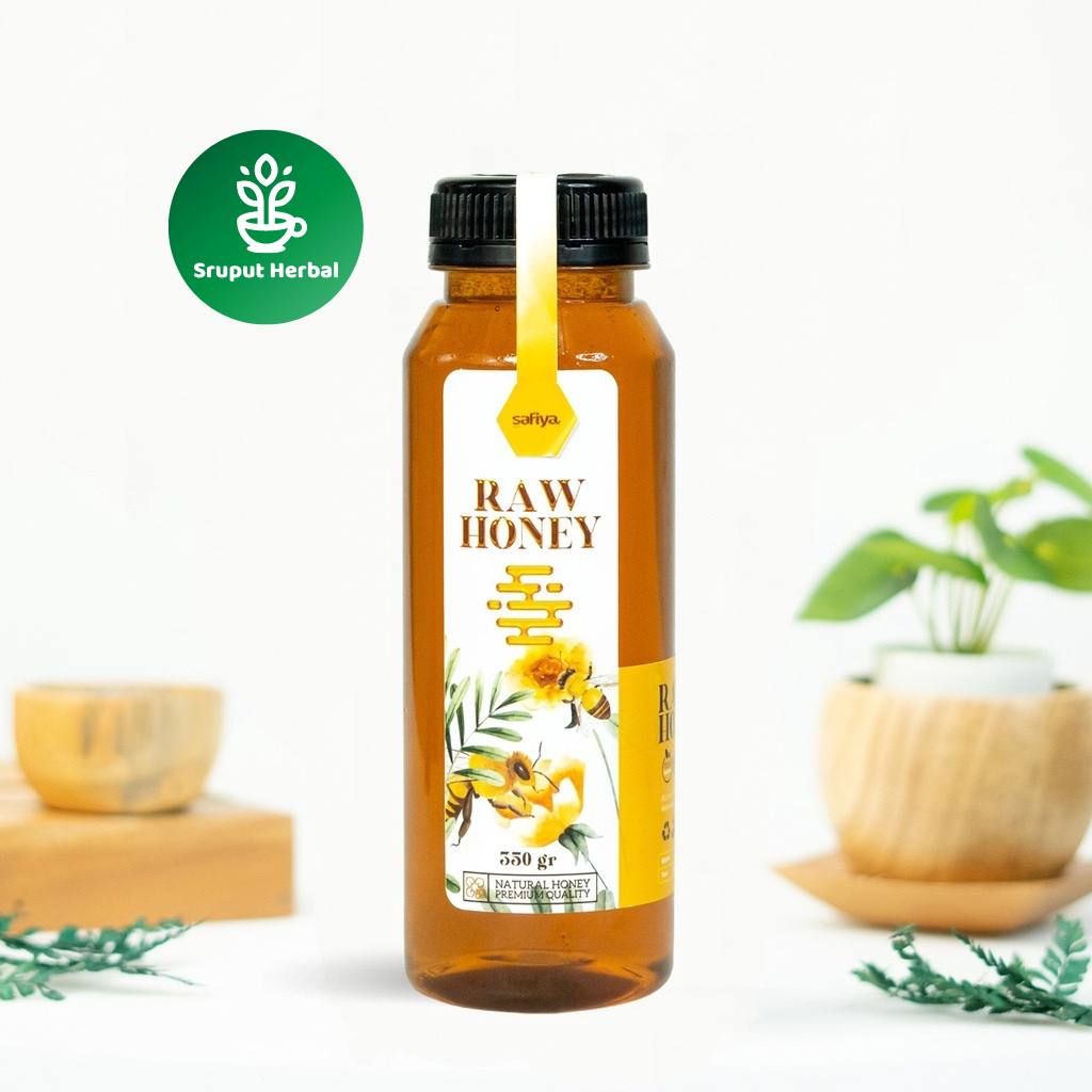 Madu Murni Asli 350 Gram | Safiya Raw Honey Premium Original Sruput Herbal