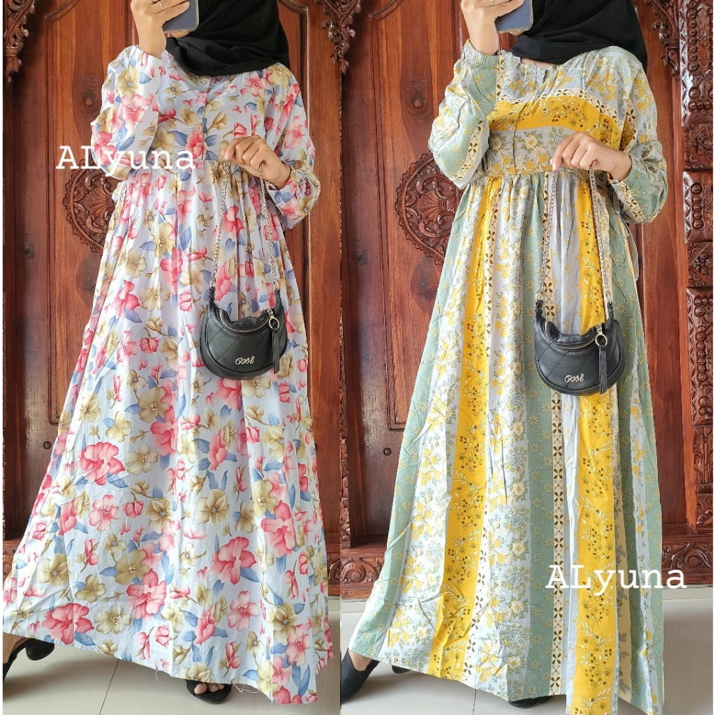 GAMIS RAYON VISCOSE PREMIUM / HOMEDRESS RAYON BUSUI  / DRESS MUSLIM / BAJU GAMIS / GAMIS BUSUI / GAMIS BATIK PEKALONGAN / GAMIS WANITA / GAMIS JUMBO / GAMIS LD 105 / GAMIS LD 120 / GAMIS KATUN RAYON