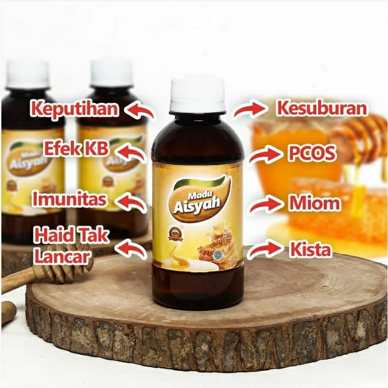 Madu Aisyah madu promil praktis per botol 250gr