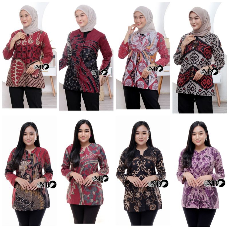 Baju  Batik Atasan Wanita / Blouse Batik