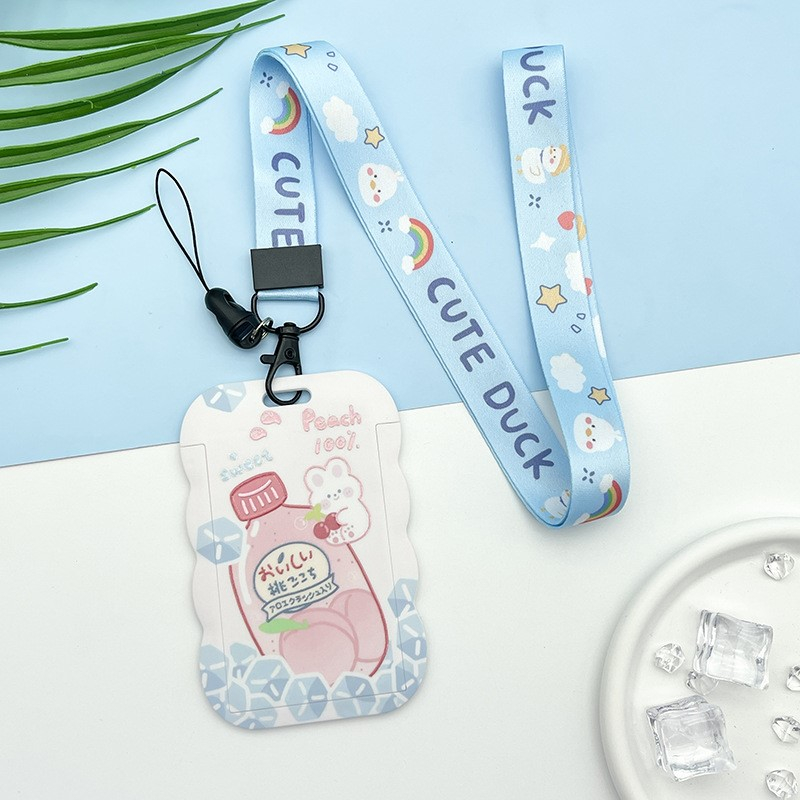 

LANYARD BENTUK GELOMBANG / TALI GANTUNGAN ID CARD IMPORT DENGAN MOTIF LUCU / ID CARD HOLDER