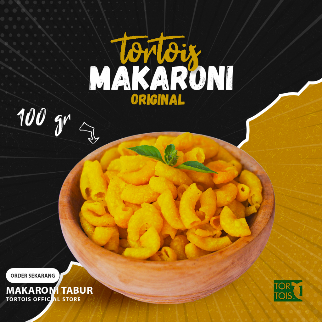 

[ BISA COD ] Makaroni Tabur Pedas Xtra Daun Jeruk 100 gr | Macaroni
