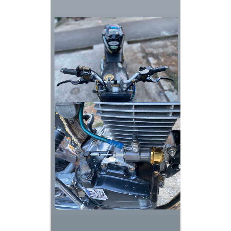 Master rem rcb kanan kiri set hidrolis ktc set breket set selang