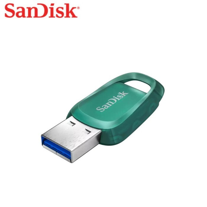 SANDISK FLASHDISK ULTRA ECO 64GB 128GB 256GB CZ96 USB 3.2 CZ 96 RESMI ORIGINAL