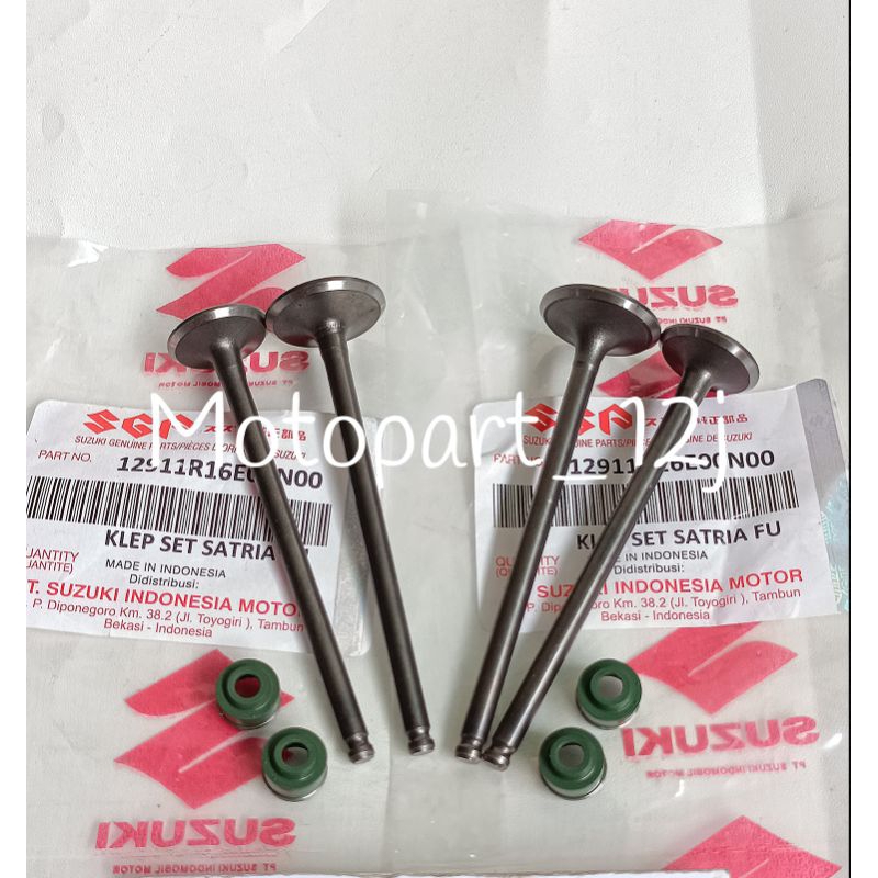 Payung klep plus Sil klep Suzuki Satria Fu 150 Satria Fu lama Fu new injeksi