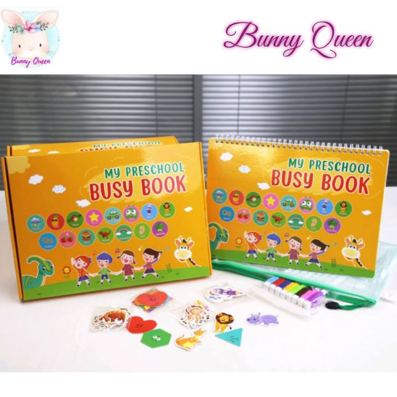 My Preschool Busy Quiet Book Kids Activity