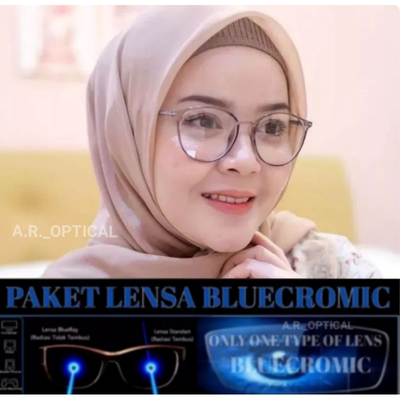 FRAME KACAMATA 8184 kacamata anti radiasi lensa photocromic/bluecromic