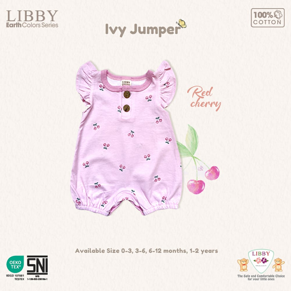 Libby Jumper segi empat Ivy Ruffle (1 pc)