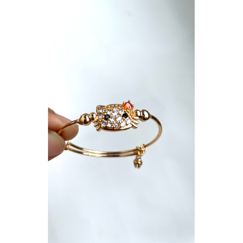 Gelang emas hello kitty perhiasan anak