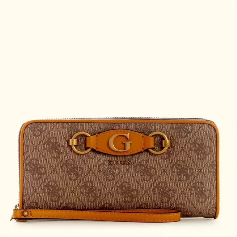 GUESSS Izzy Logo Large Zip-Around Wallet