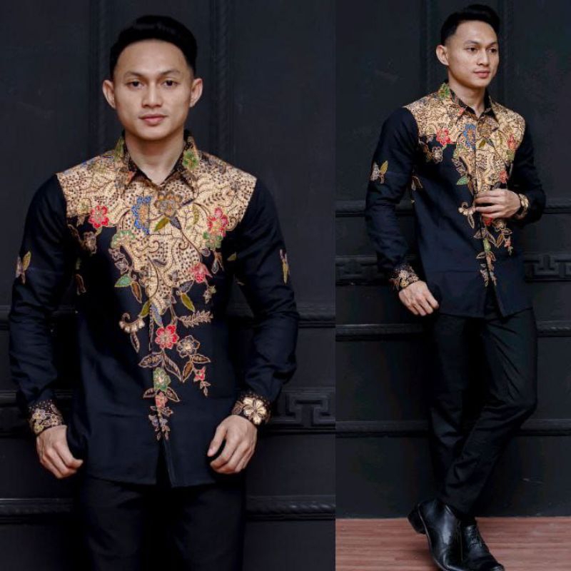 KEMEJA PRIA BATIK PRIMISIMA UNGGUL JAYA SLIMFIT