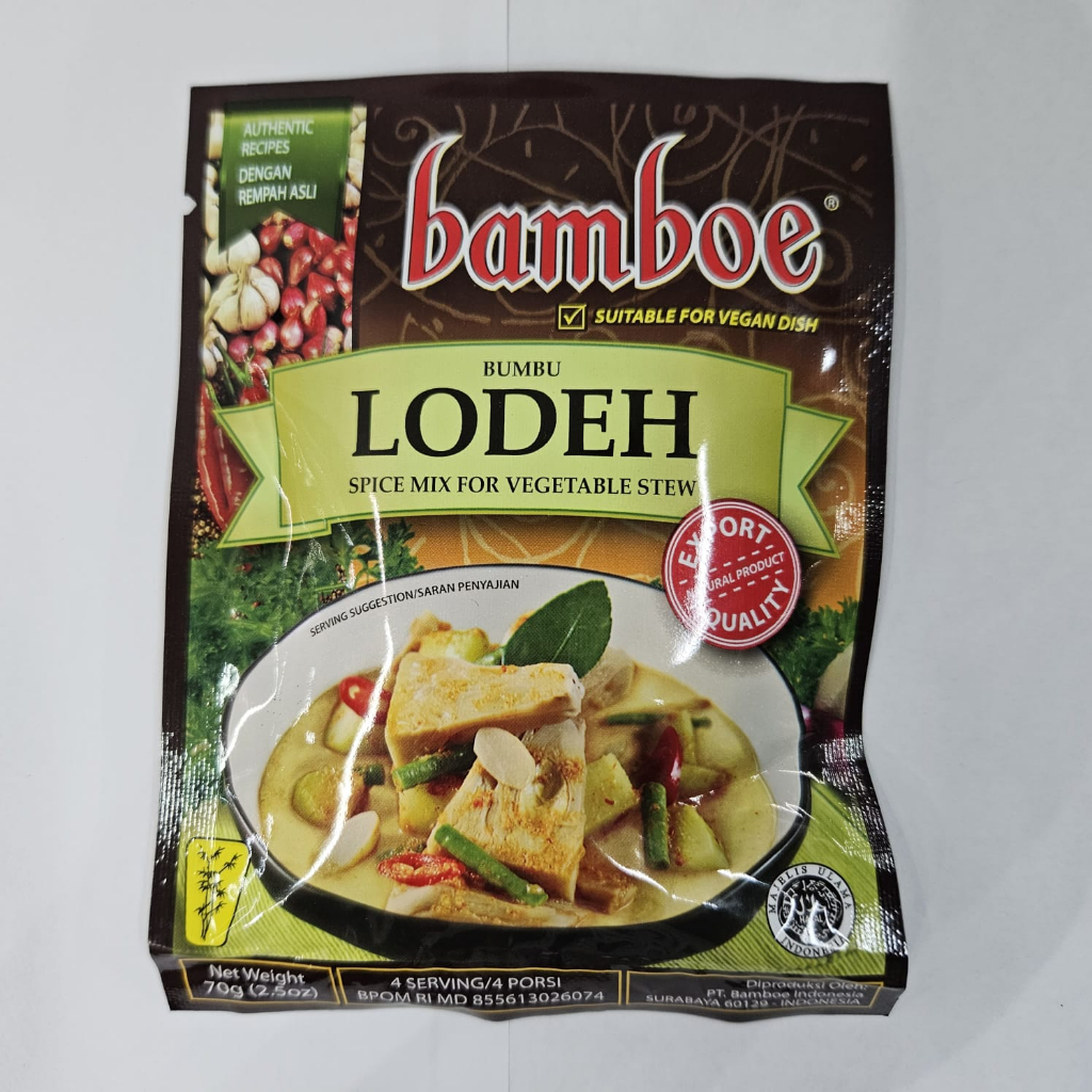 Bamboe Bumbu Instan Lodeh 70 gram