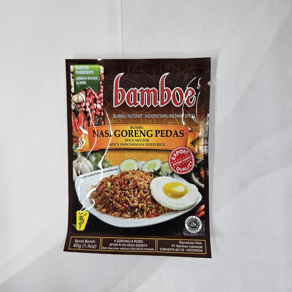 Bamboe Instan Nasi Goreng Pedas 40 gram