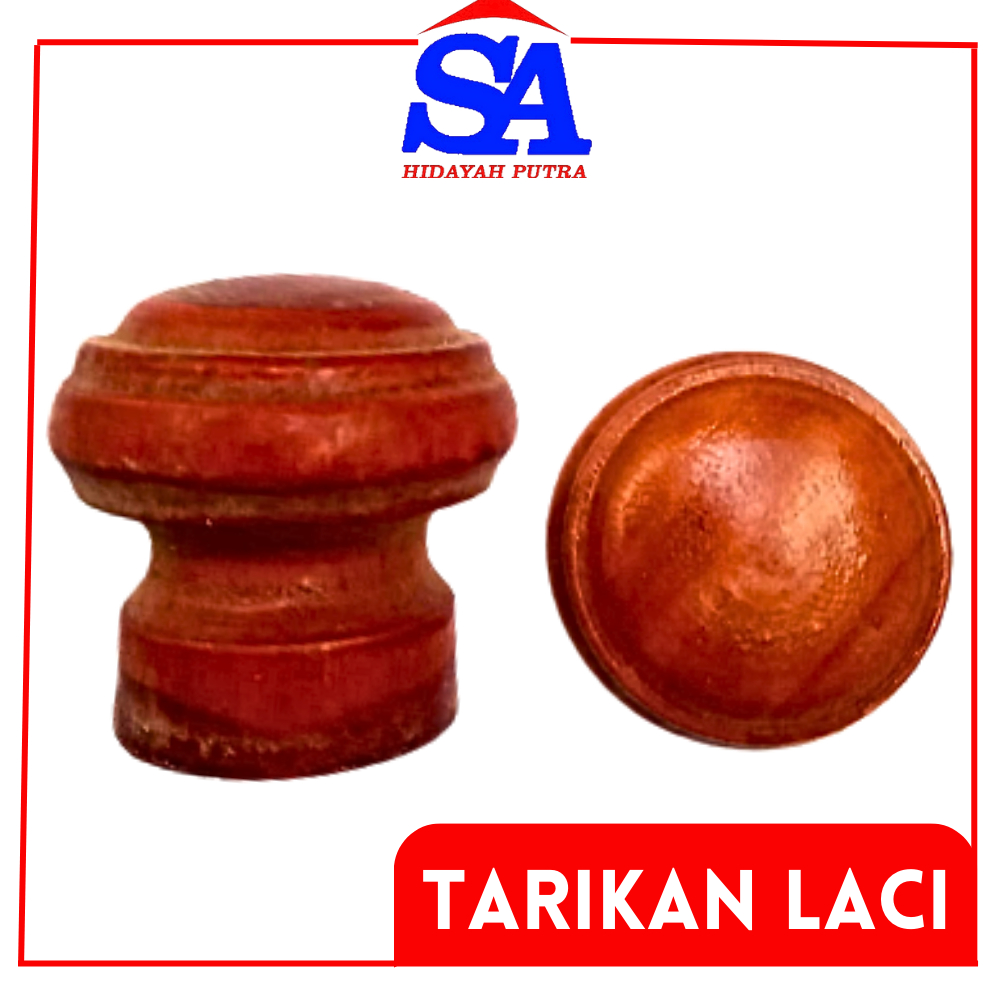 MURAH TARIKAN LACI KAYU BULAT Knop Kayu / Tarikan Laci Knop Bulat Kayu / Tarikan Laci Knob / Knob La