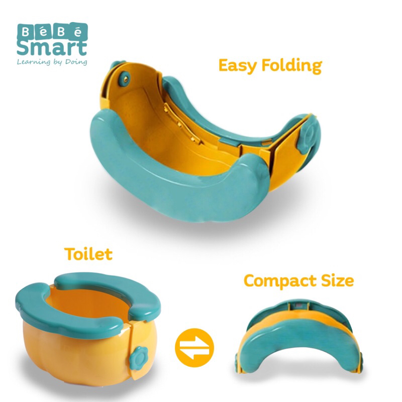 Pispot Traveling Anak - Travel Potty Seat by Bebe Smart