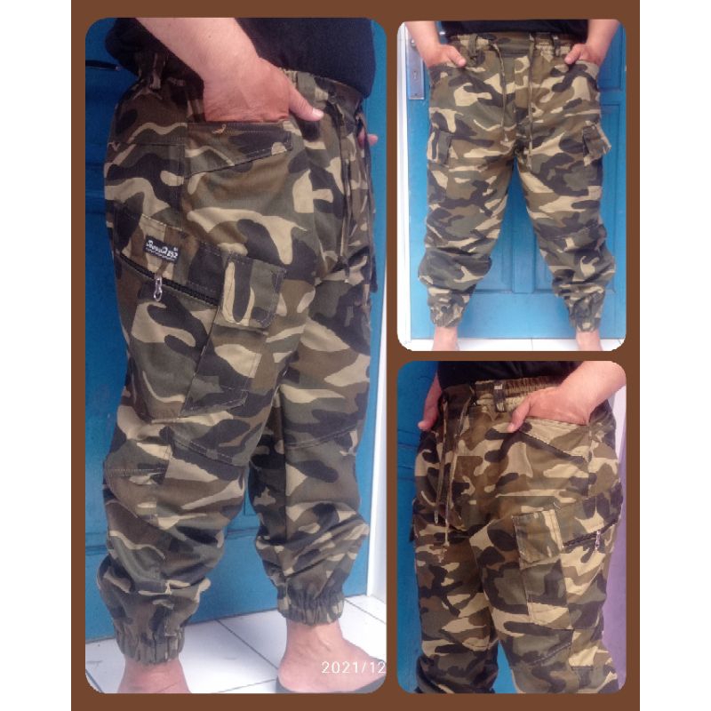 Celana Sirwal Jogger Loreng | Celana Panjang Jogger Camo Army | Sirwal Jogger Loreng Laa isbaL