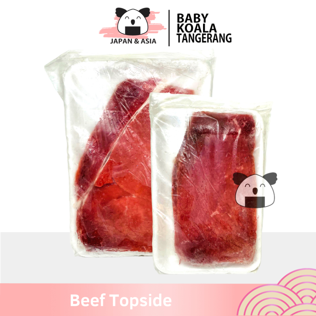 

BEEF SLICE Topside Fatless Low Fat 500 g Halal | Sliced...