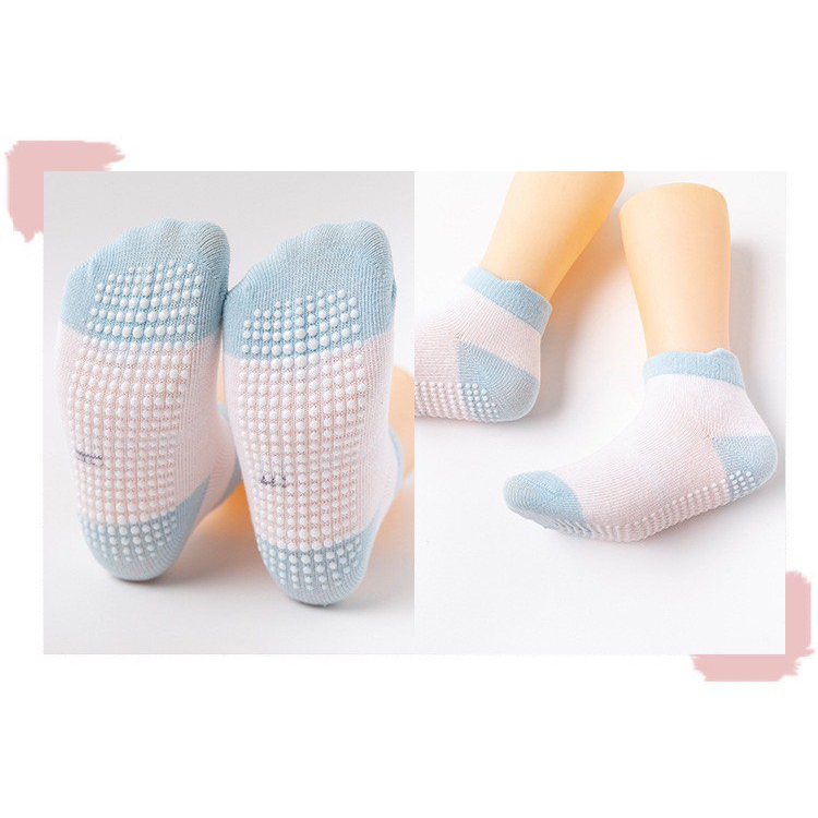 LID149 - 6in1 Kaos Kaki Bayi Baby Socks isi 6 pasang kaos kaki anak balita anti slipAffordable Quality!