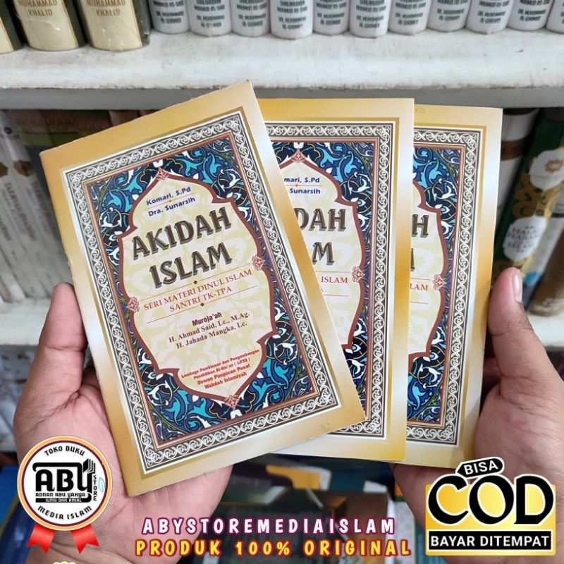 Buku TPA Akidah Islam Seri Materi Dinul Islam Buku Santri TK TPA