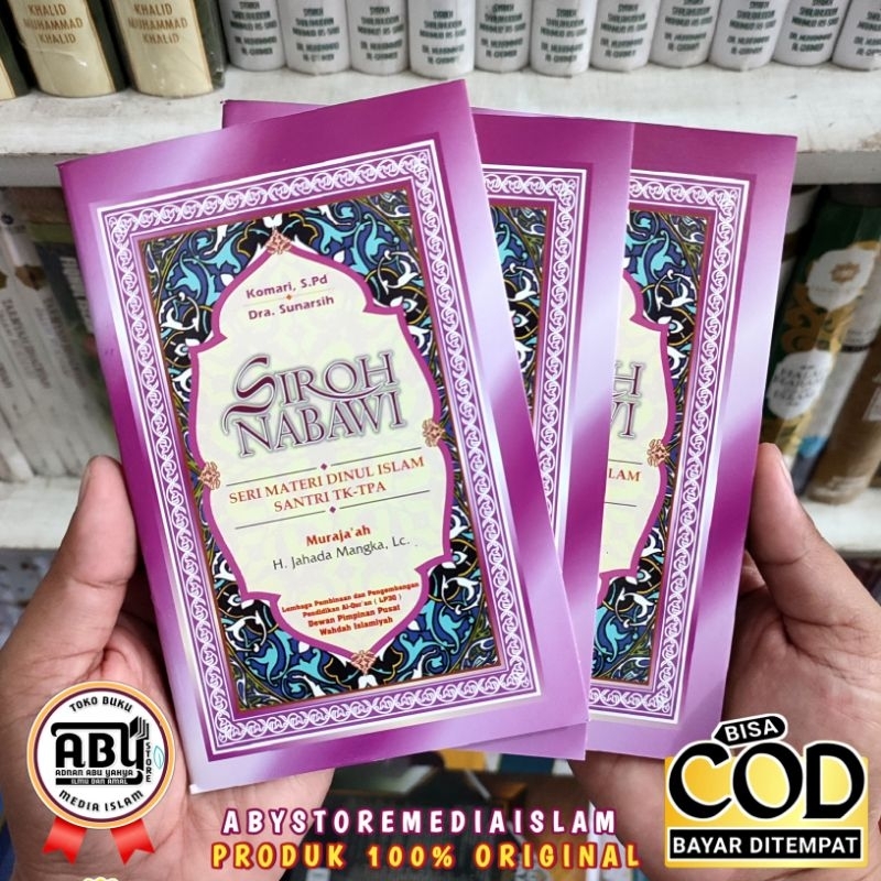 Buku TPA Siroh Nabawi Seri Materi Dinul Islam Buku Saku Buku Santri TK TPA
