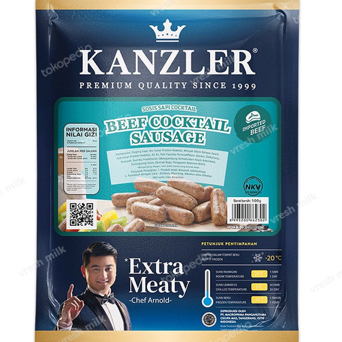 

KANZLER SOSIS BEEF COCKTAIL 500 gr