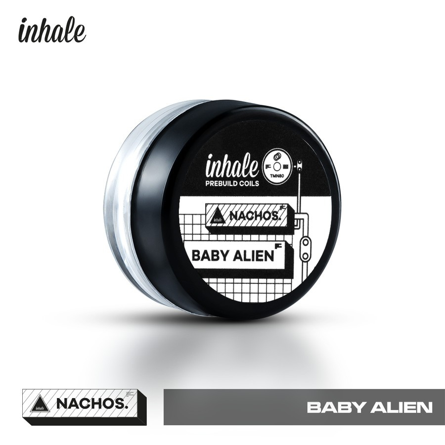 PREBUILD COIL INHALE BABY ALIEN TMN80 - INHALE BABY ALIEN - AUTHENTIC