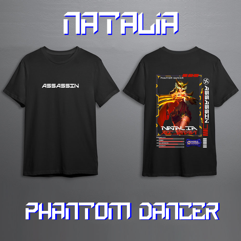 KAOS HERO MOBILE LEGEND NATALIA ASSASIN SKIN KEREN//KAOS ML//KAOS MOBILE LEGEND//KAOS NATALIA