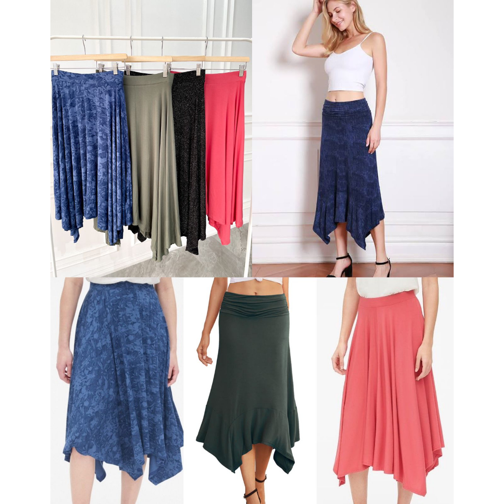 GAP Handkerchief Midi Skirt