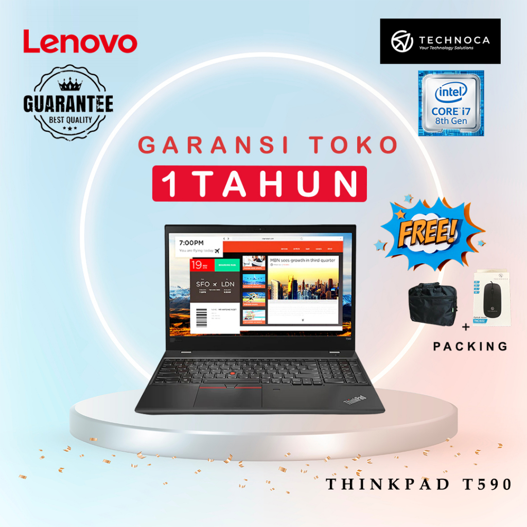 Lenovo Thinkpad X390 Core i7 GEN 8 16GB/512GB SSD GARANSI 1 TAHUN