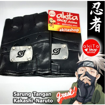 cosplay Sarung tangan Naruto Kakashi Anime cocok untuk cosplay