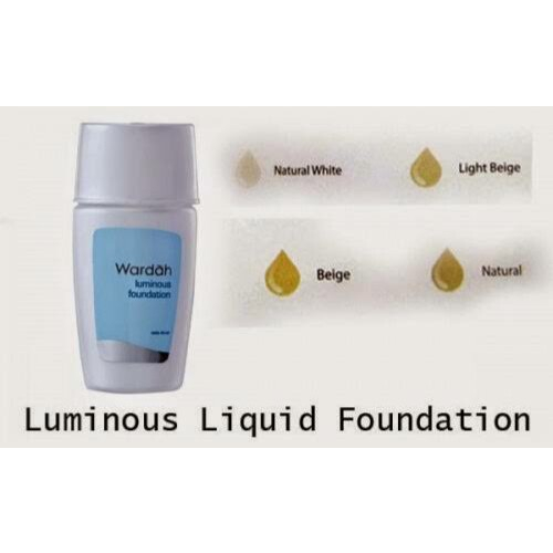 ❤ PAMELA ❤  WARDAH LIGHTENING EVERYDAY LUMINOUS LIQUID FOUNDATION