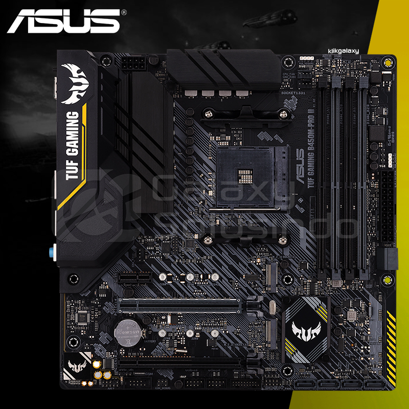 ASUS TUF GAMING B450M-PRO II AMD AM4 B450 DDR4 Motherboard