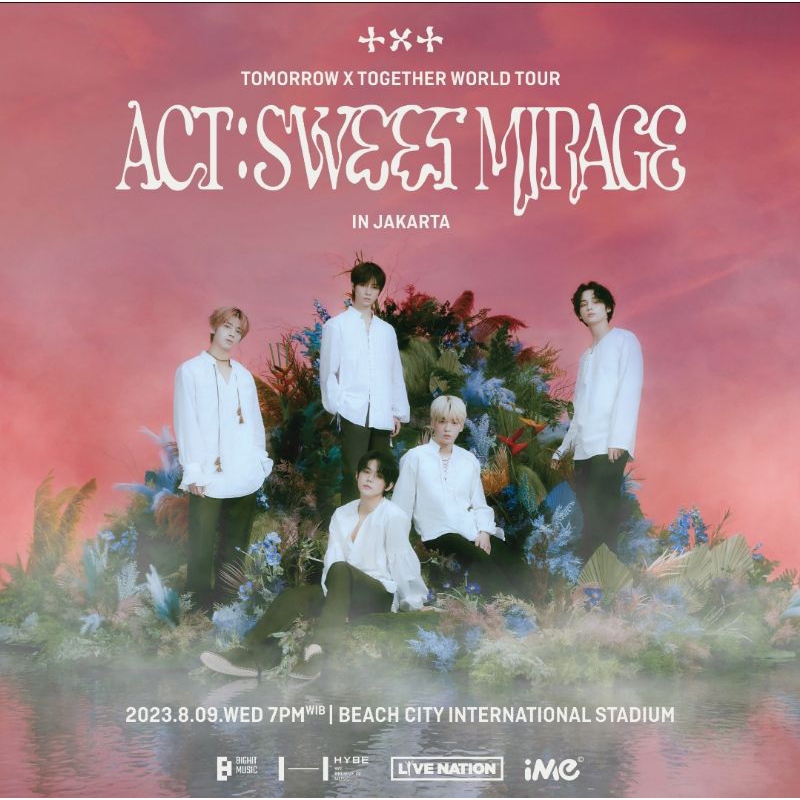 WTS TIKET KONSER TXT TOUR IN JAKARTA CAT 1 A