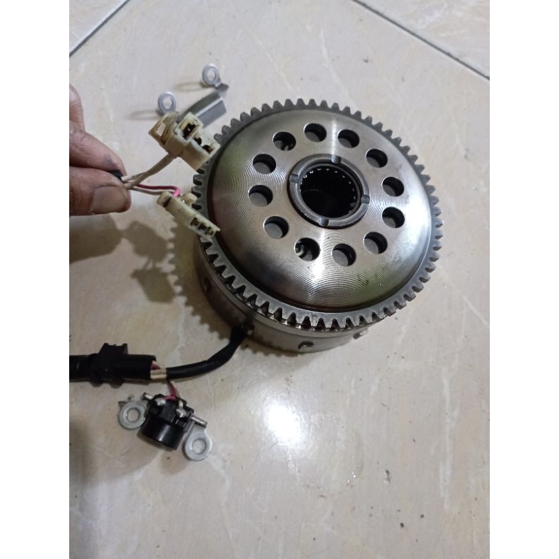 MAGHNET MAHNIT YAMAHA MX KING +SPOOL+GIGI STATER BESAR ORIGINAL 2PV