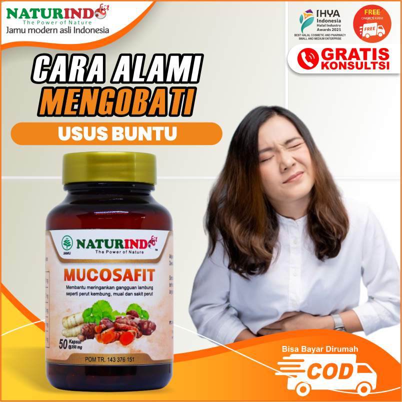 OBAT USUS BUNTU RADANG USUS HERBAL USUS BUNTU SAKIT USUS BUNTU TANPA OPERASI HERBAL MUCOSAFIT NATURI