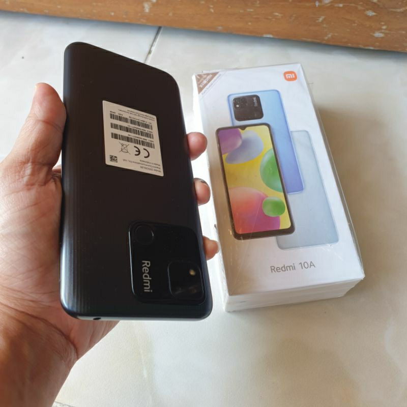 Redmi 10A 4/64 mulus dan lengkap