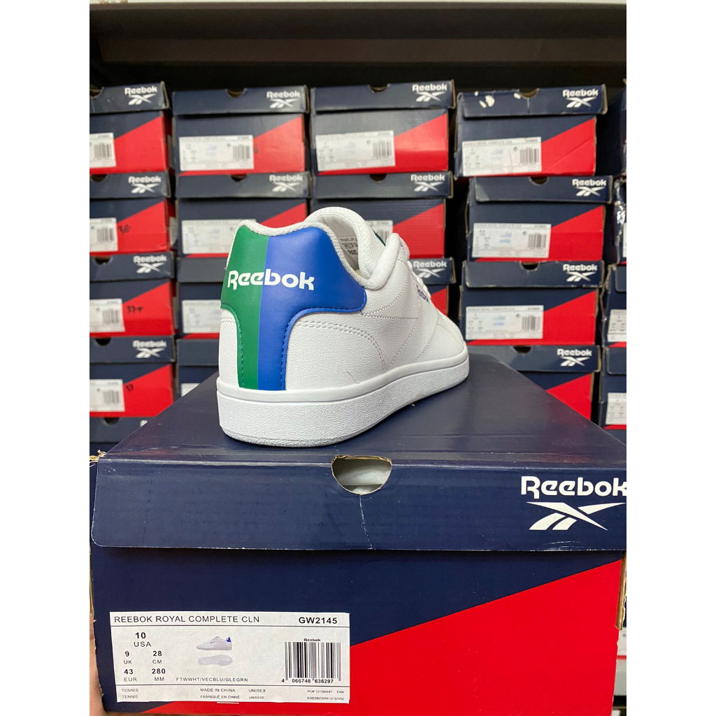 Reebok Royal Complete CLN White Blue GW2145 Men's Shoes Original