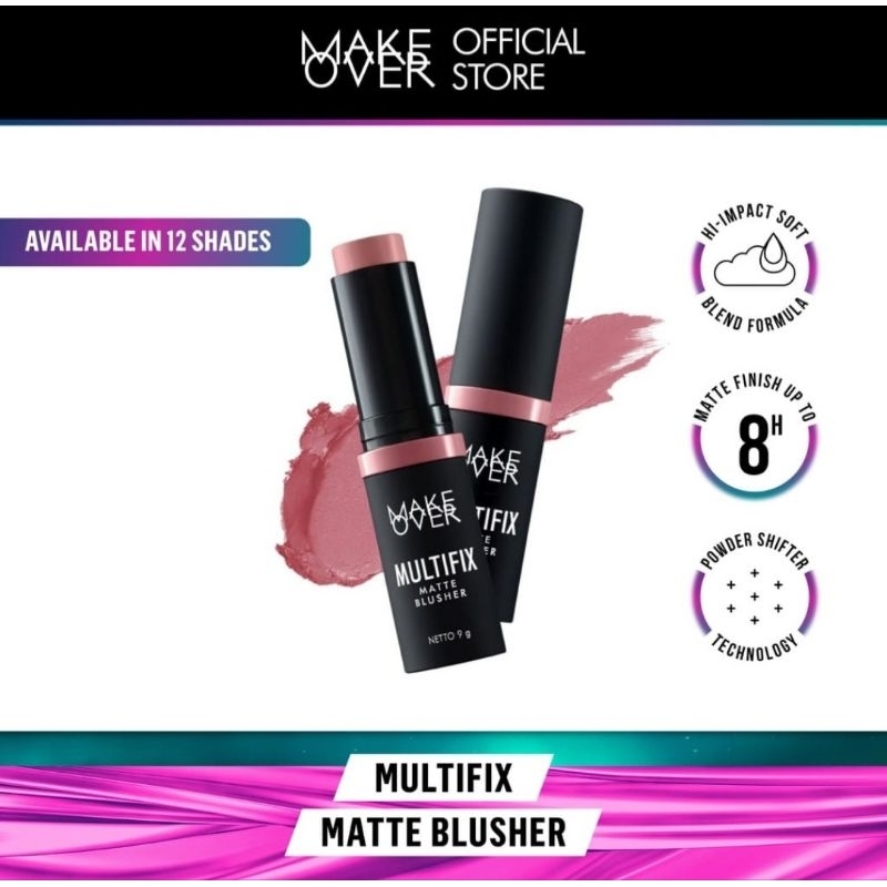 Make Over Multifix Matte Blusher