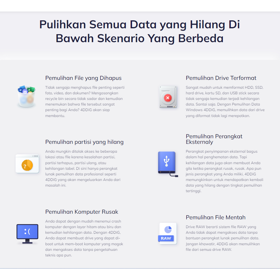 Tenorshare 4DDiG Pro 2025 Full Version Key Lisensi Lifetime Software Data Recovery Hardisk Laptop EaseUs Data Recovery