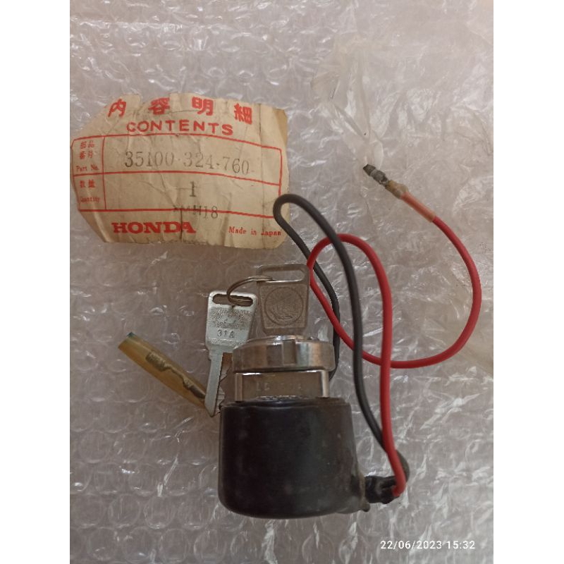kunci Kontak Honda Cb 100 Cb100 Cb125 CB 125 Original Japan 35100-324-760