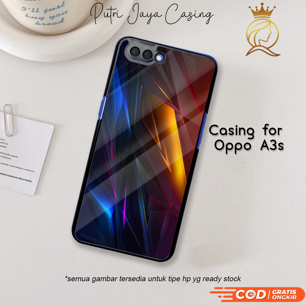 Case Hp Oppo A3s Oppo A3s Casing Oppo A3s Motif ABSTRAK KUBIK02 Casing Terbaru Case Karakter Lucu Ke