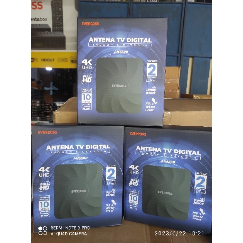 ANTENA TV DIGITAL HD intra 119 / Antena TV Evercoss AN5000