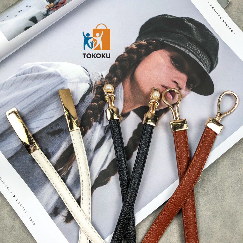 Ikat Pinggang Cantol Mini Korea Hook Belt Sabuk Fashion Adjustable
