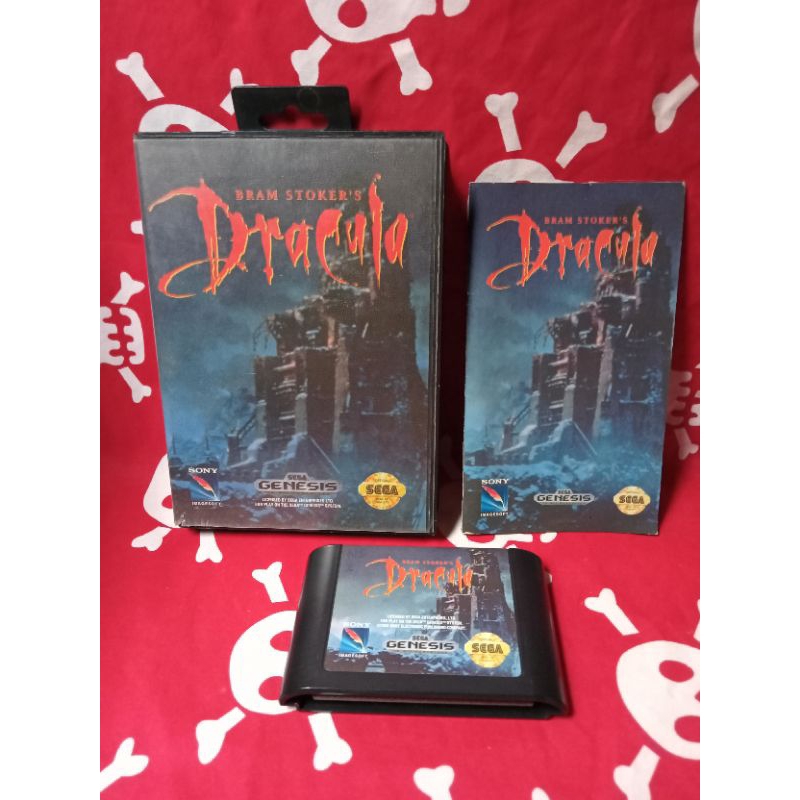 Kaset Sega Bram Stoker's Dracula ORIGINAL