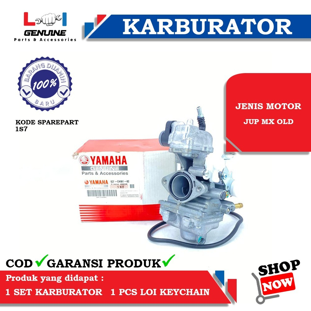 -LOI- KARBURATOR STANDAR JUPITER MX OLD KARBURATOR 1S7