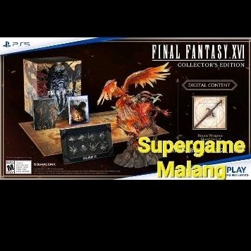 Final Fantasy XVI Deluxe PS5 FF XVI 16 PS 5 Cd Game Gaming Playstation