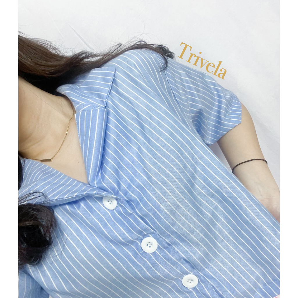 TRIVELA - CAMILE SET SALUR / SETELAN CELANA PENDEK WANITA / CAMILE SJJ