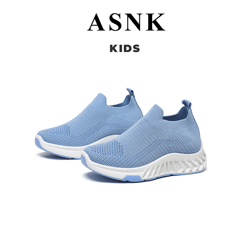 [GROSIR][COD] SEVEN_DAY SEPATU RAJUT SNEAKERS ANAK-ANAK UNTUK USIA 2-9 TAHUN / BOY &amp; GIRL KREM WM2315