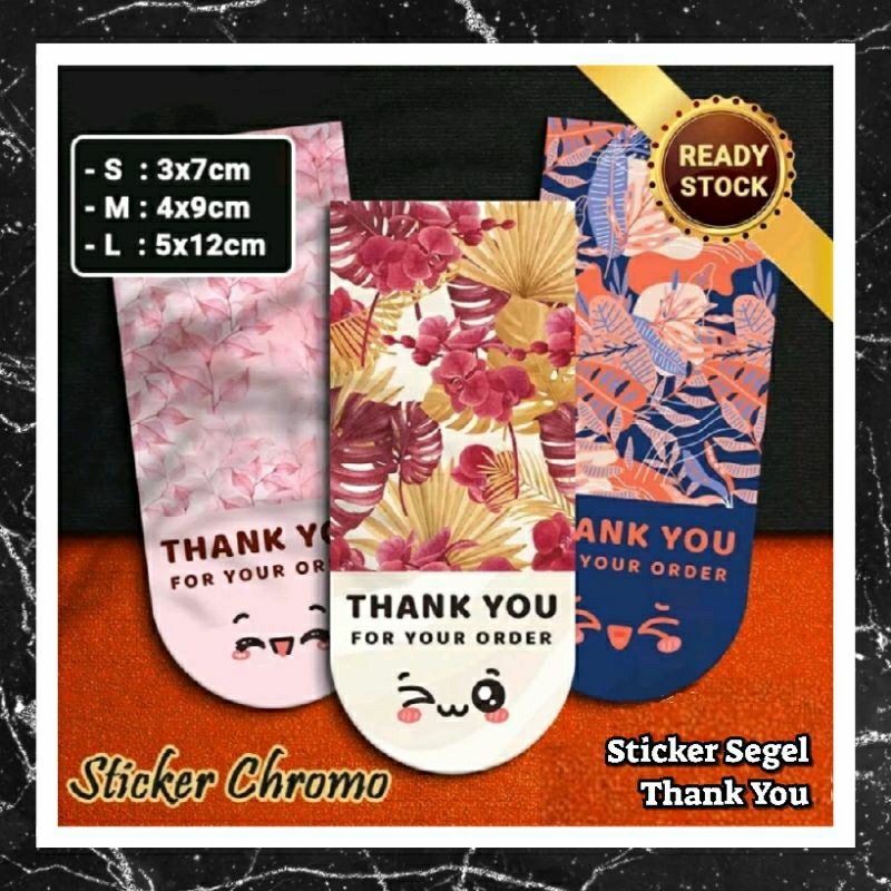 

Seal Sticker Thank You Stiker Segel Label Sticker Chromo