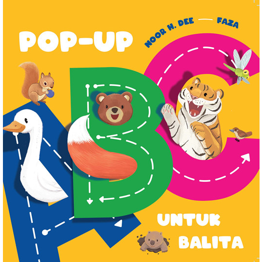 [Mizan] Buku Pop-Up ABC untuk Balita (Boardbook)